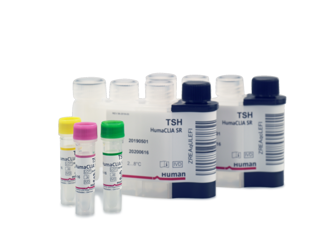 HumaCLIA SR Immunoassay Menu